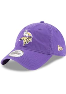 New Era Minnesota Vikings Core Classic 9TWENTY Adjustable Hat - Purple