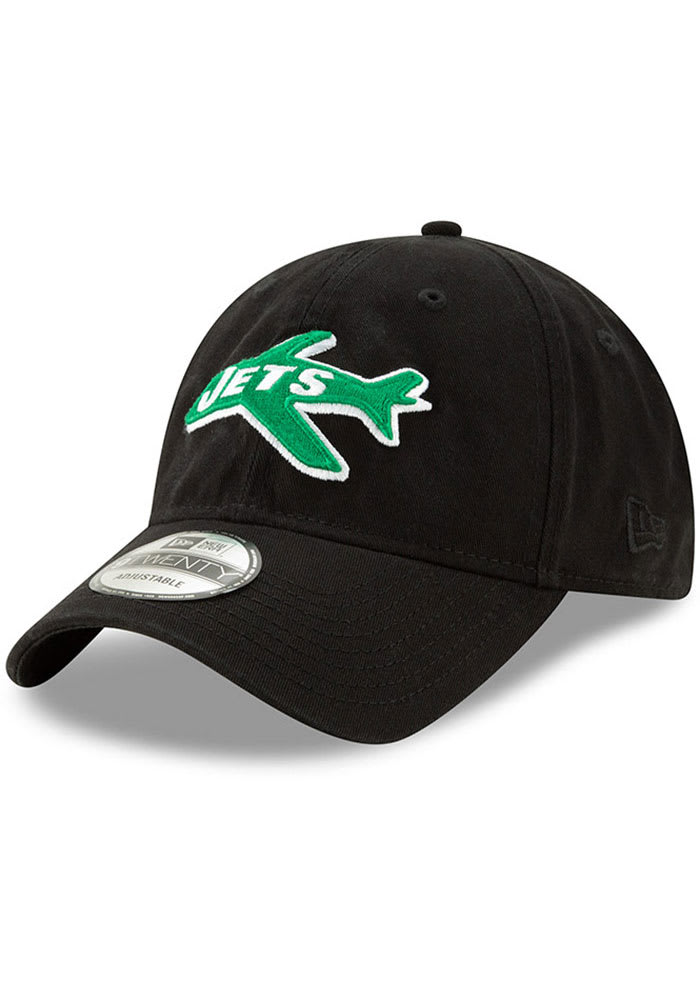 New Era New York Jets Core Classic 9TWENTY Adjustable Hat - Black
