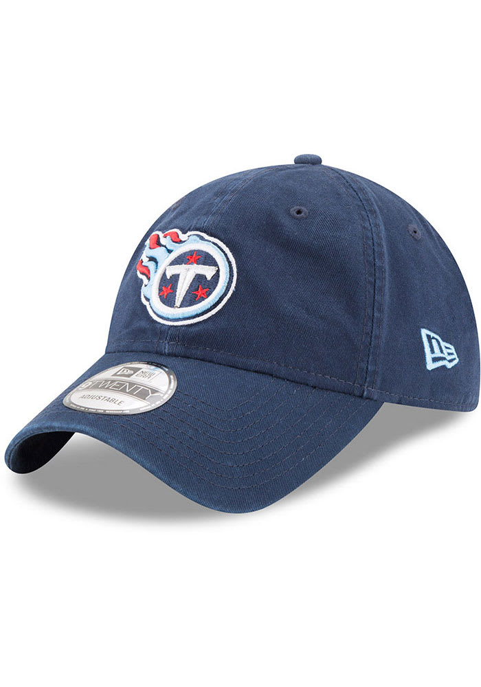 New Era Tennessee Titans Core Classic 9TWENTY Adjustable Hat - Navy Blue