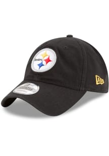 New Era Pittsburgh Steelers Black JR Core Classic 9TWENTY Youth Adjustable Hat