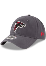 New Era Atlanta Falcons Core Classic 9TWENTY Adjustable Hat - Grey