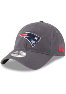 New Era New England Patriots Core Classic 9TWENTY Adjustable Hat - Grey