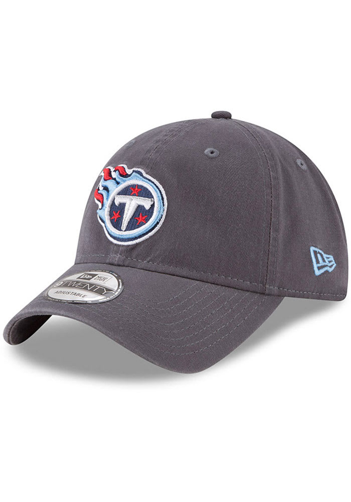 New Era Tennessee Titans Core Classic 9TWENTY Adjustable Hat - Grey
