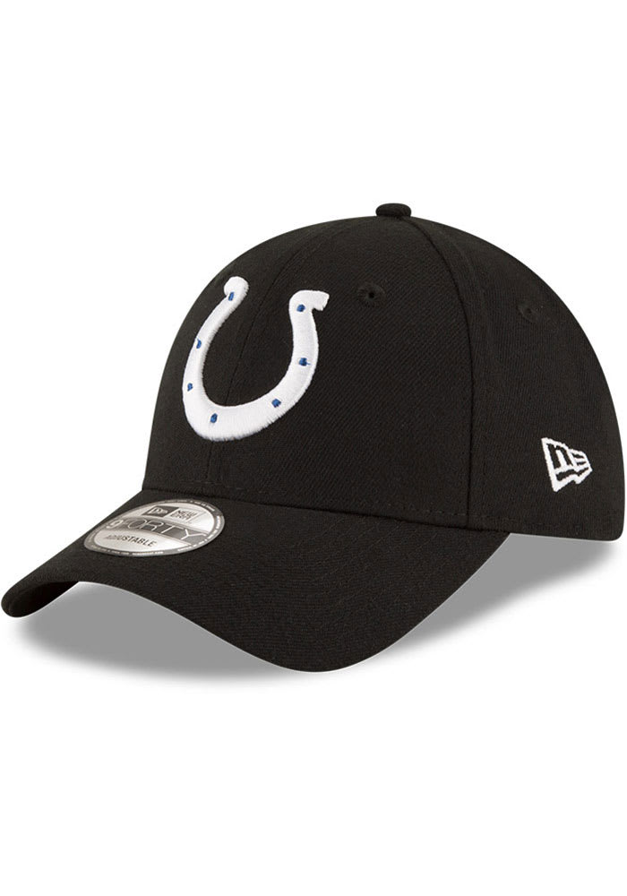 New Era Indianapolis Colts The League 9FORTY Adjustable Hat - Black