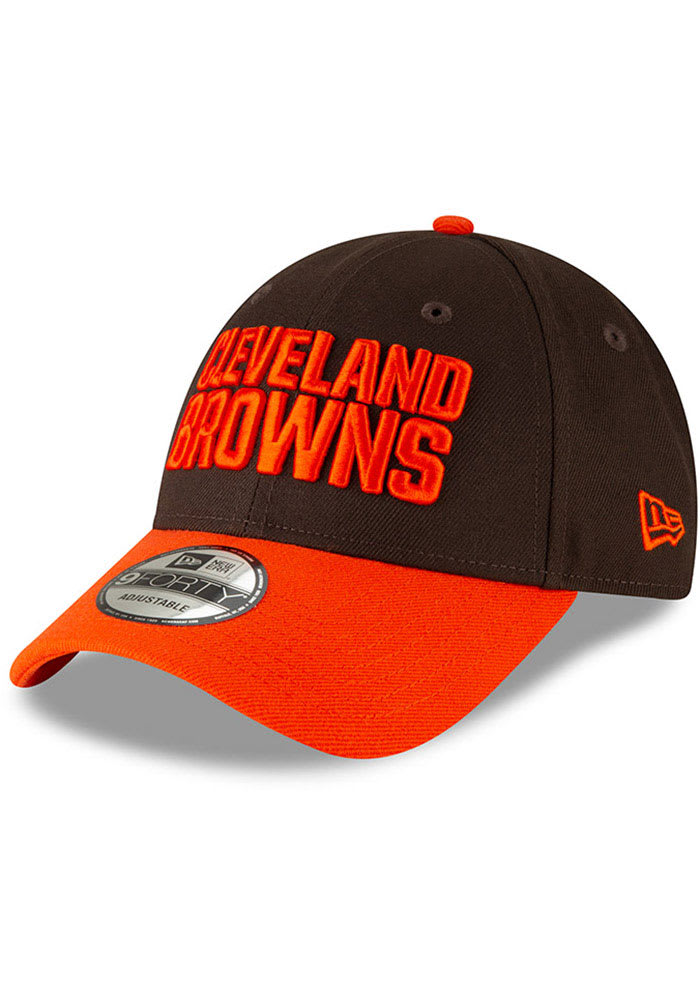 New Era Cleveland Browns The League 9FORTY Adjustable Hat - Brown