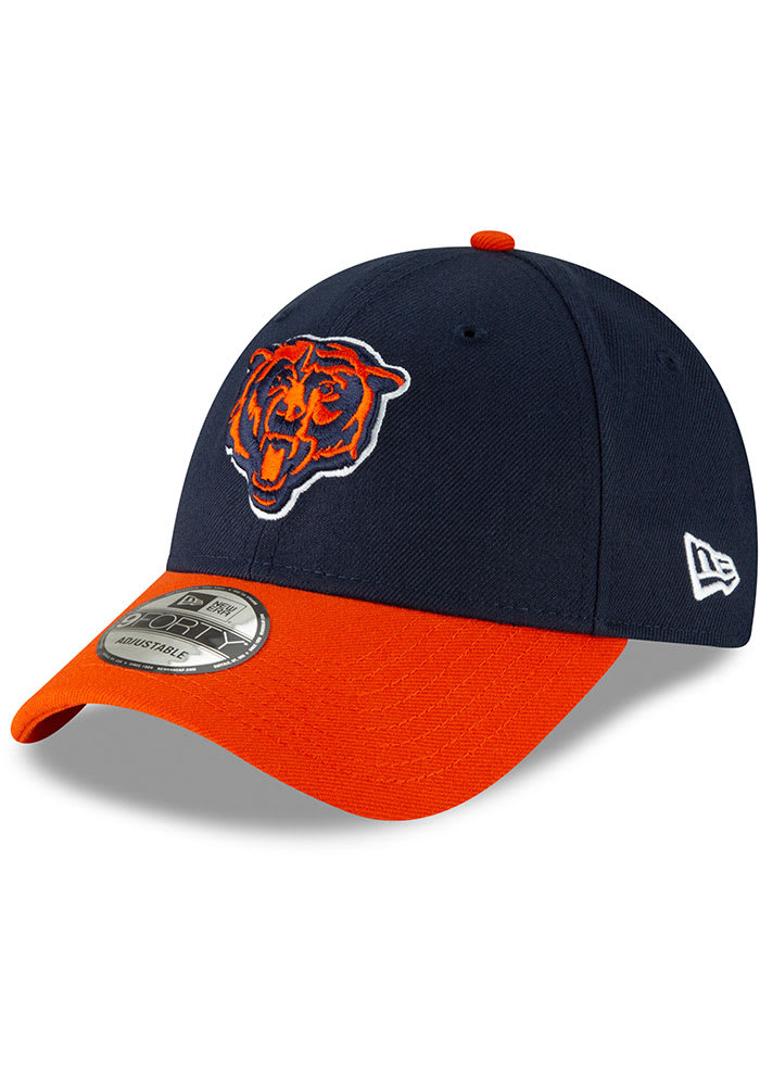 Chicago Bears Navy C MVP Velcro Hat