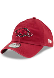 New Era Arkansas Razorbacks Casual Classic Adjustable Hat - Red