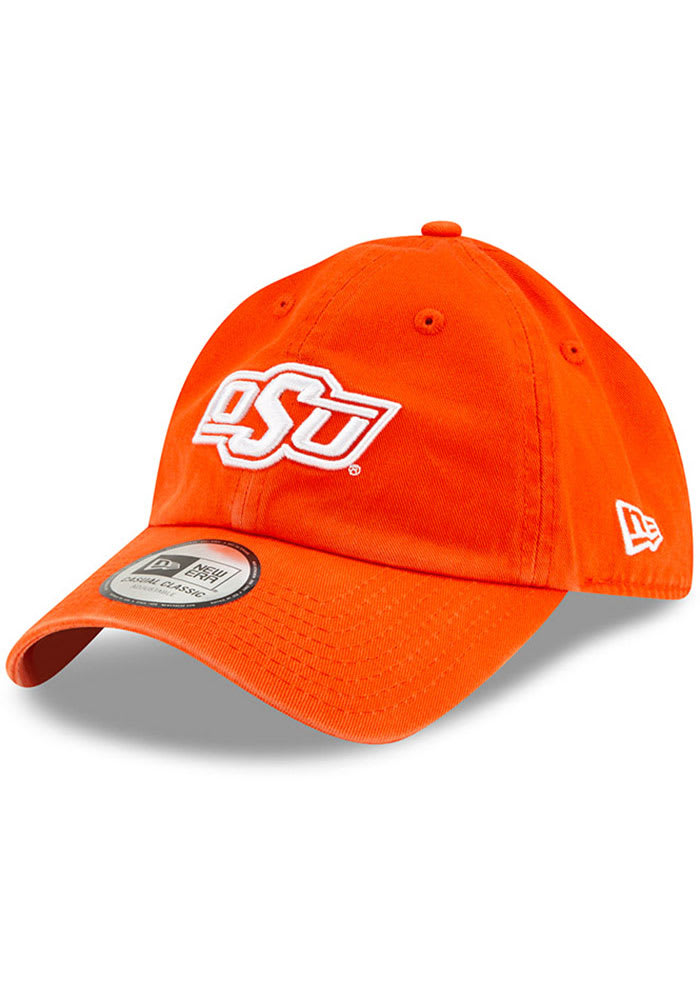 New Era Oklahoma State Cowboys Casual Classic Adjustable Hat - Orange