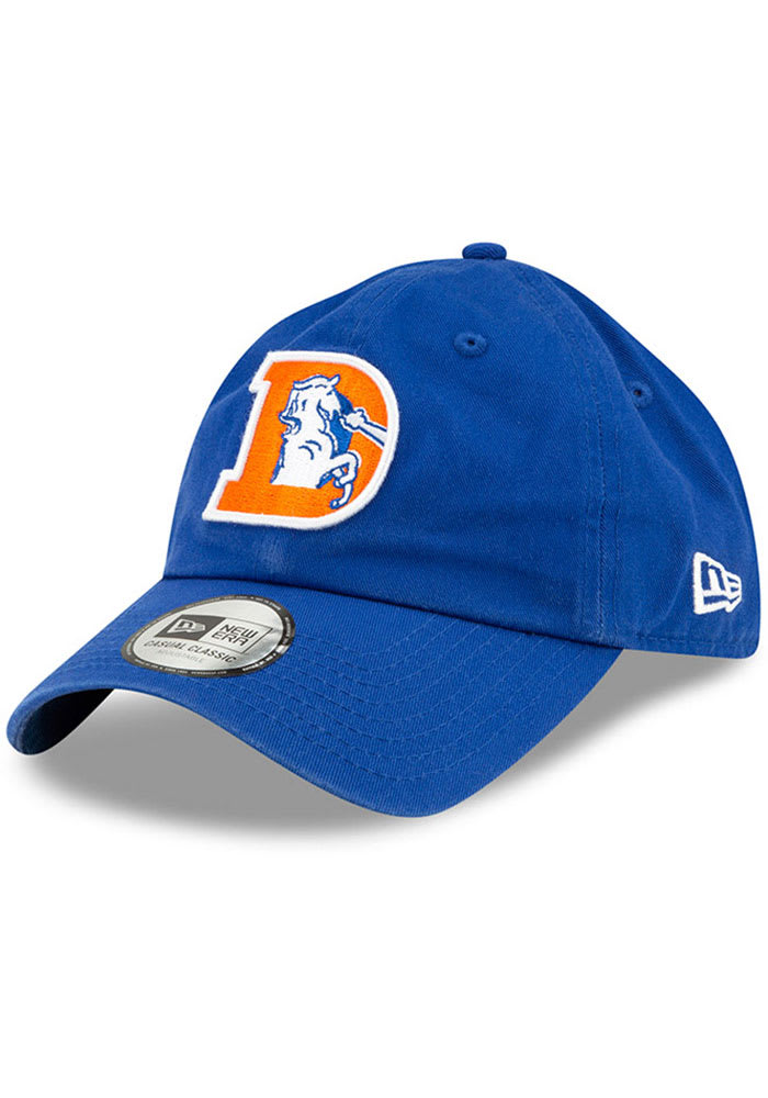 New Era Denver Broncos Casual Classic Adjustable Hat - Blue
