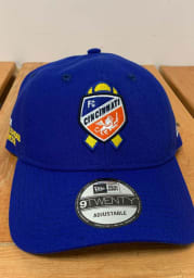 New Era FC Cincinnati Kick Childhood Cancer 9TWENTY Adjustable Hat - Blue