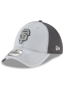 New Era San Francisco Giants Mens Grey Grayed Out 39THIRTY Flex Hat