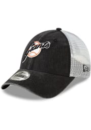 New Era San Francisco Giants Cooperstown Trucker 9FORTY Adjustable Hat - Black