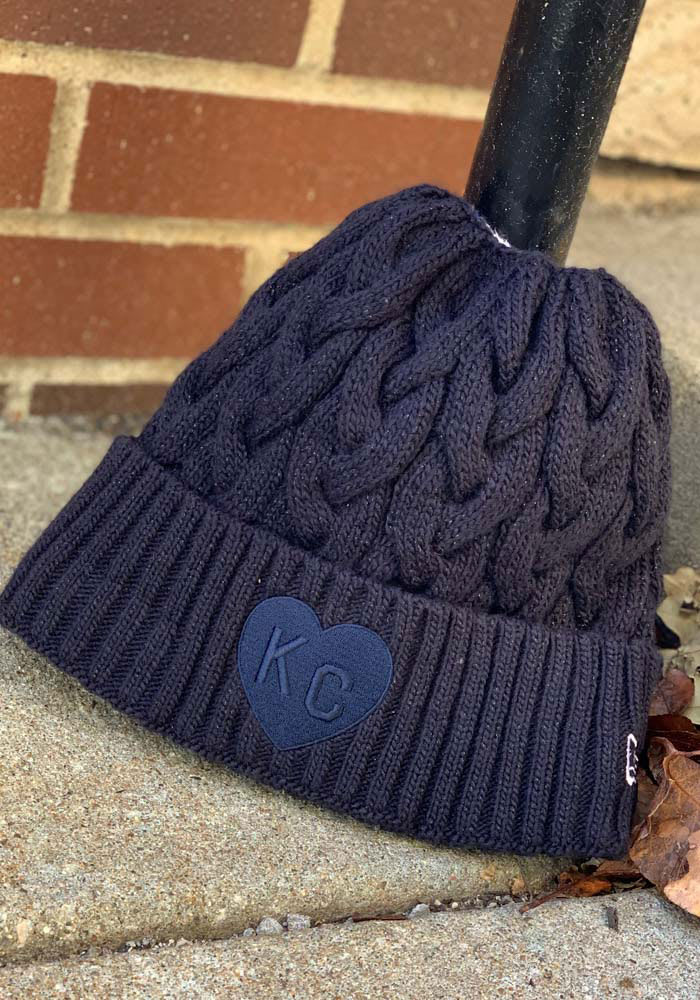 KC Monarchs Wool Hat - Navy