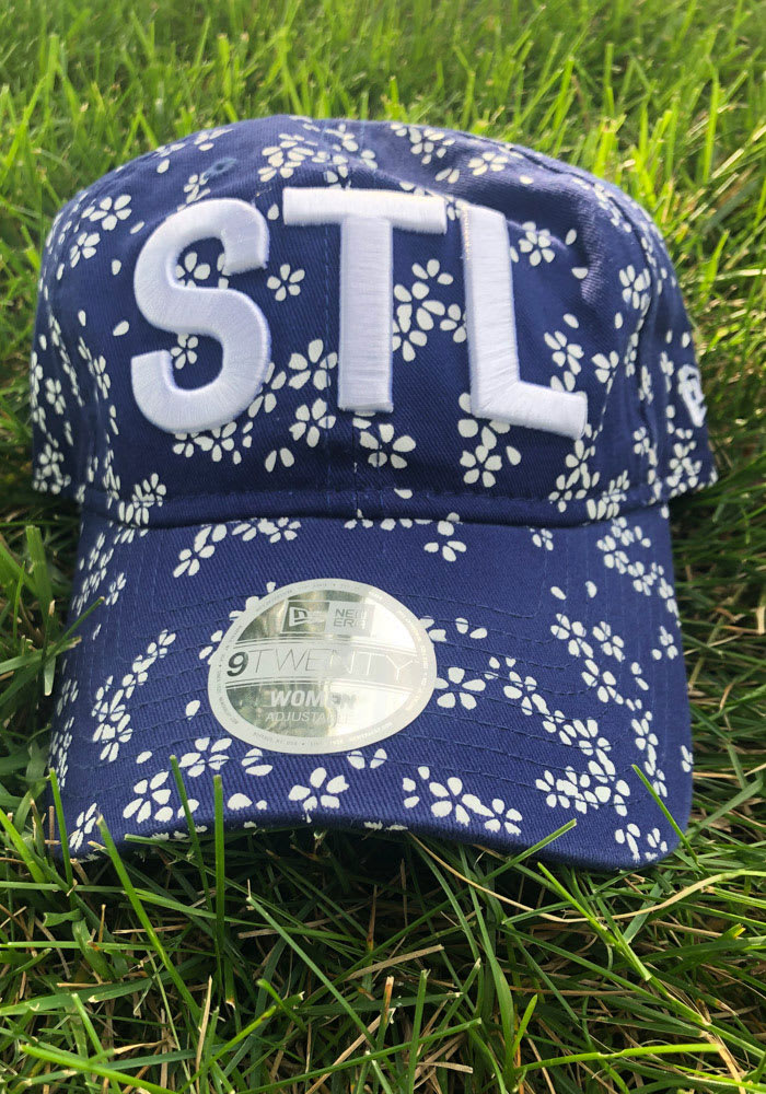 Women's St. Louis City SC New Era Navy 9TWENTY Cotton Trucker Adjustable Hat