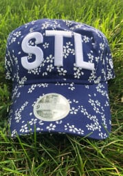 New Era St Louis Navy Blue Floral Burst 9TWENTY Womens Adjustable Hat