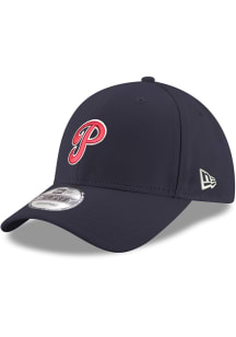 New Era Philadelphia Phillies 1934 Retro 9FORTY Adjustable Hat - Navy Blue