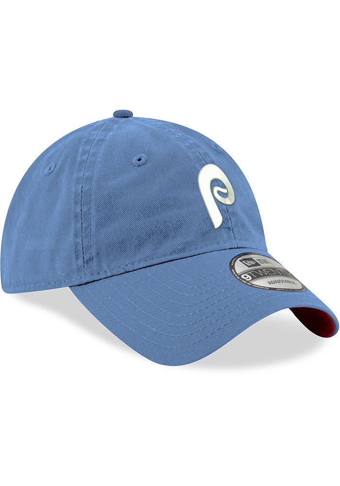 New Era Philadelphia Phillies Retro 9TWENTY Adjustable Hat - Light Blue