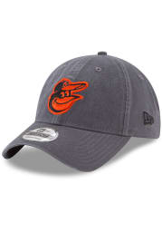 New Era Baltimore Orioles Core Classic 9TWENTY Adjustable Hat - Grey