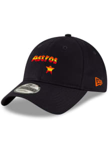 New Era Houston Astros Core Classic 9TWENTY Adjustable Hat - Navy Blue