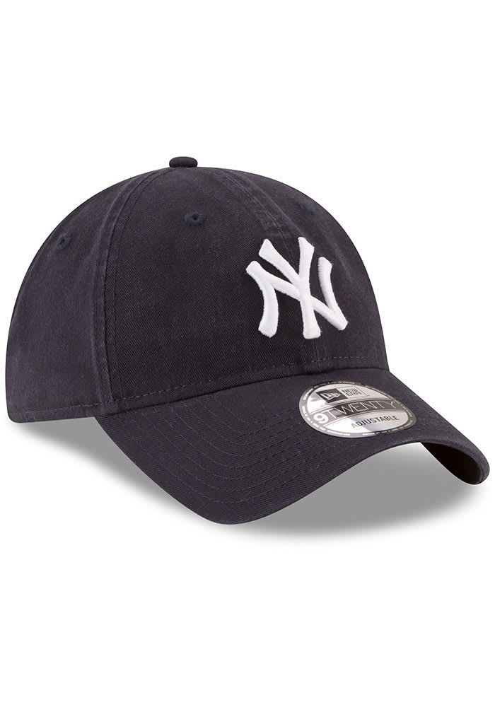 New Era - New York Yankees 9TWENTY Core Classic Hat (Navy Blue)