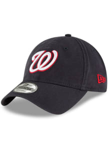 New Era Washington Nationals Core Classic 9TWENTY Adjustable Hat - Navy Blue