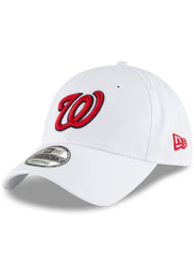 New Era Washington Nationals Core Classic 9TWENTY Adjustable Hat - White