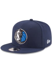 New Era Dallas Mavericks Navy Blue 9FIFTY Mens Snapback Hat