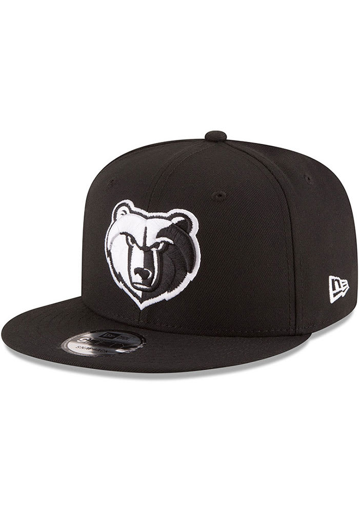 New Era Memphis Grizzlies Black 9FIFTY Mens Snapback Hat