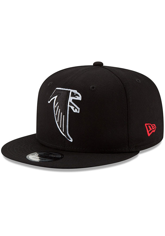 New Era Atlanta Falcons Black Basic 9FIFTY Mens Snapback Hat