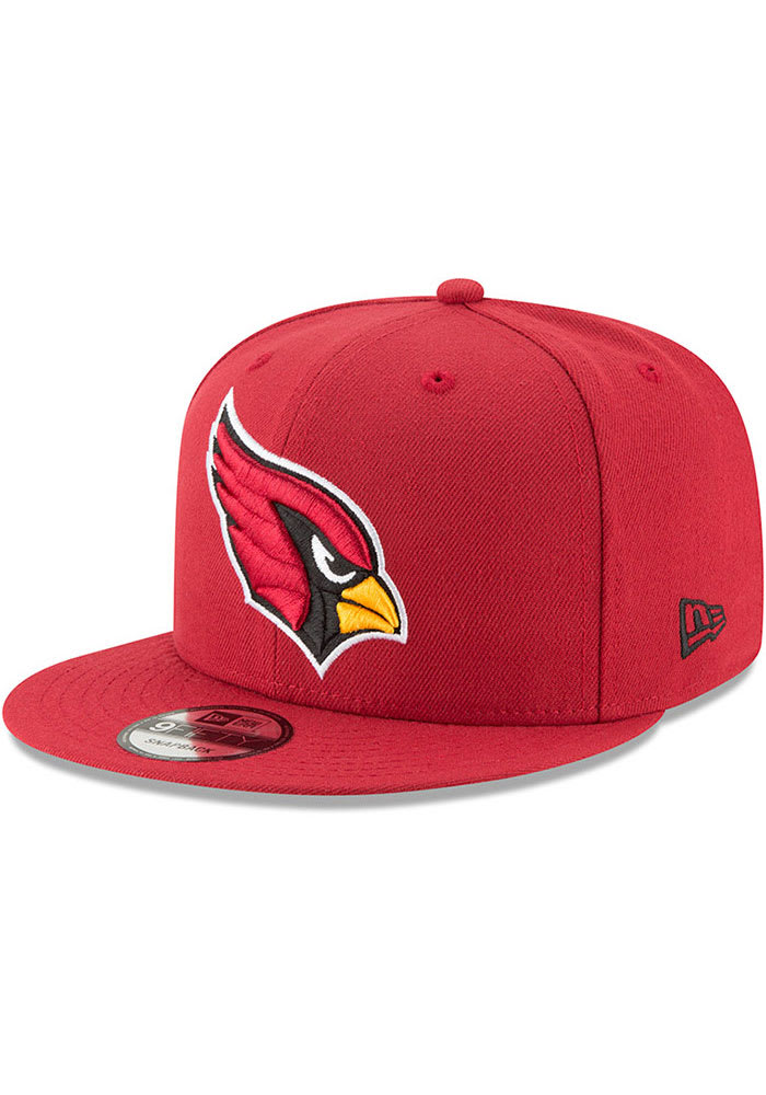 New Era Arizona Cardinals Cardinal Basic 9FIFTY Mens Snapback Hat