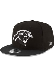 New Era Carolina Panthers Black Basic 9FIFTY Mens Snapback Hat