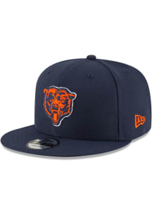 New Era Chicago Bears Navy Blue Basic 9FIFTY Mens Snapback Hat