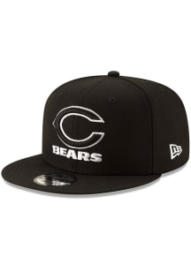 New Era Chicago Bears Black Basic 9FIFTY Mens Snapback Hat