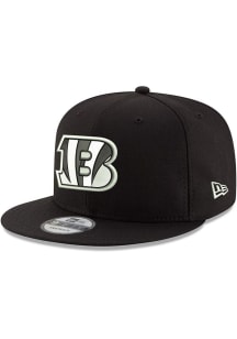 New Era Cincinnati Bengals Black Basic 9FIFTY Mens Snapback Hat