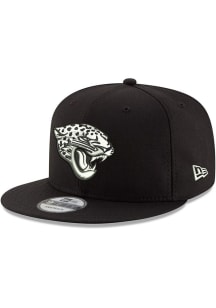 New Era Jacksonville Jaguars Black Basic 9FIFTY Mens Snapback Hat