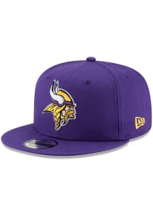 New Era Minnesota Vikings Purple Basic 9FIFTY Mens Snapback Hat