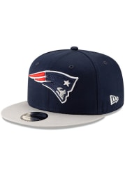 New Era New England Patriots Navy Blue Basic 9FIFTY Mens Snapback Hat