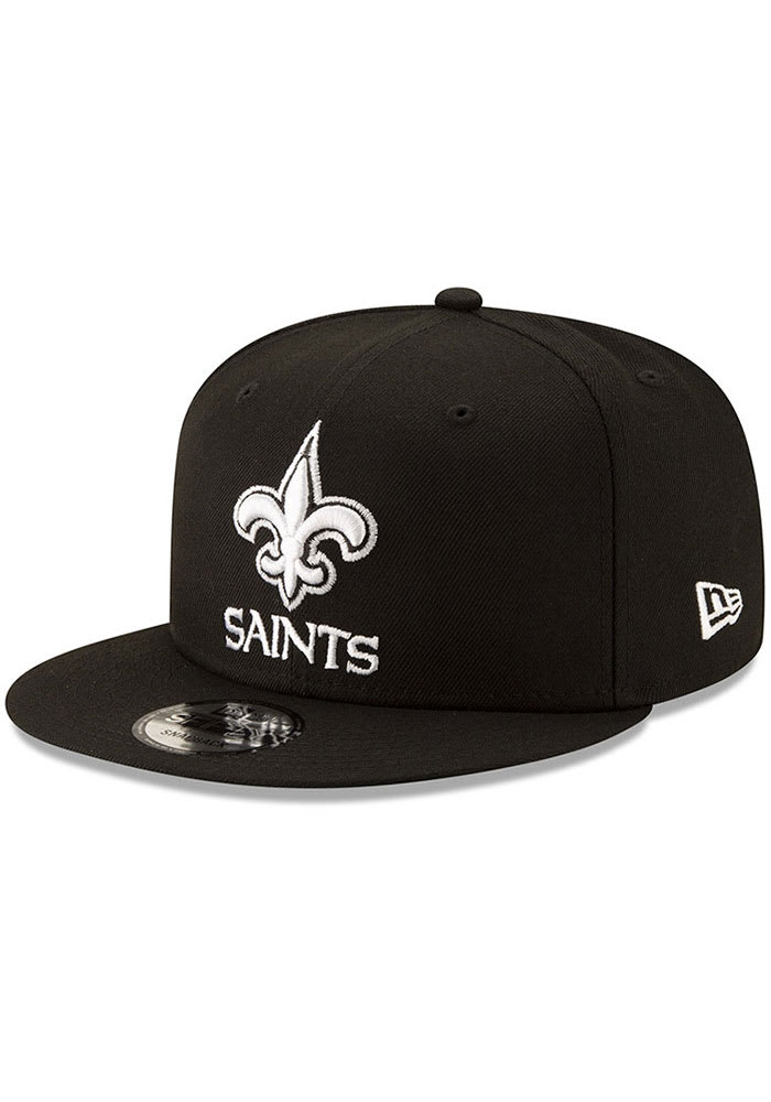 Men's New Era Black Orleans Saints Classic Trucker 9FIFTY Snapback Hat