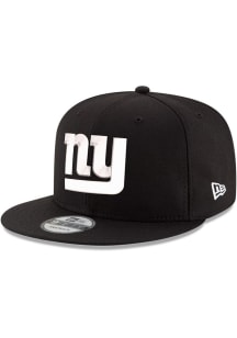 New Era New York Giants Black Basic 9FIFTY Mens Snapback Hat