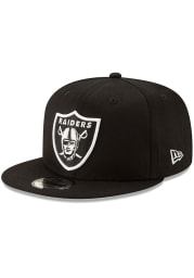 New Era Las Vegas Raiders Black Basic 9FIFTY Mens Snapback Hat