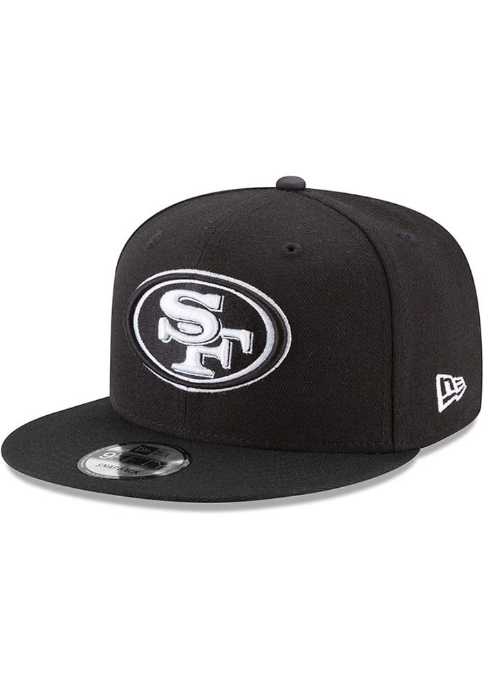 Shop New Era 9Fifty San Francisco 49ers Basic Snapback Hat 11872946 black