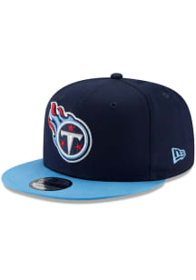New Era Tennessee Titans Navy Blue Basic 9FIFTY Mens Snapback Hat