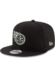 New Era Tennessee Titans Black Basic 9FIFTY Mens Snapback Hat