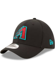 New Era Arizona Diamondbacks Mens Black Team Classic 39THIRTY Flex Hat