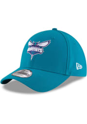 New Era Charlotte Hornets Mens Teal Team Classic 39THIRTY Flex Hat