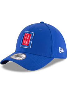 New Era Los Angeles Clippers Mens Blue Team Classic 39THIRTY Flex Hat