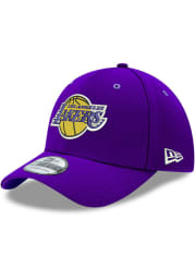 New Era Los Angeles Lakers Mens Purple Team Classic 39THIRTY Flex Hat