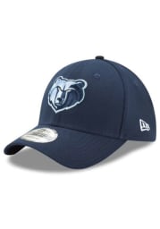 New Era Memphis Grizzlies Mens Navy Blue Team Classic 39THIRTY Flex Hat