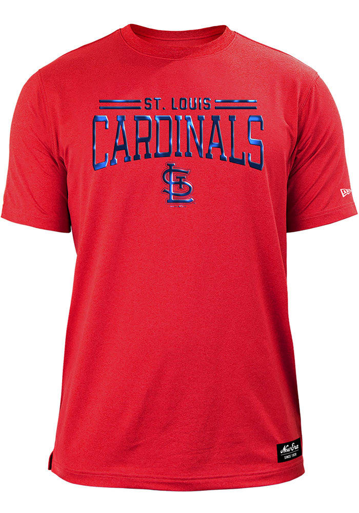 Nike St Louis Cardinals Red Wordmark Short Sleeve T Shirt