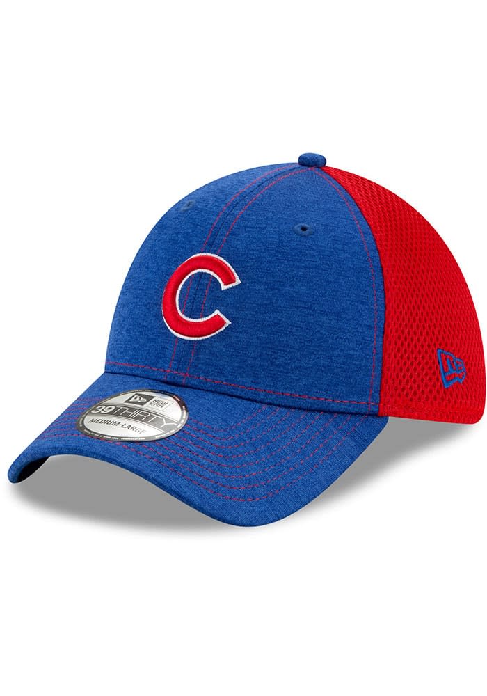 Chicago Cubs Navy/White 1914 Logo 39THIRTY Flex Fit Hat by New Era